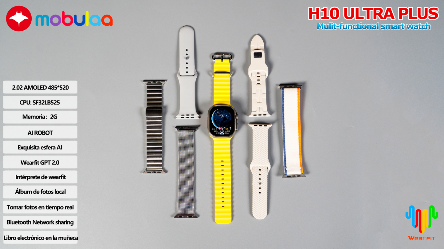 Reloj Inteligente Smartwatch Wearables H10 ULTRA PLUS