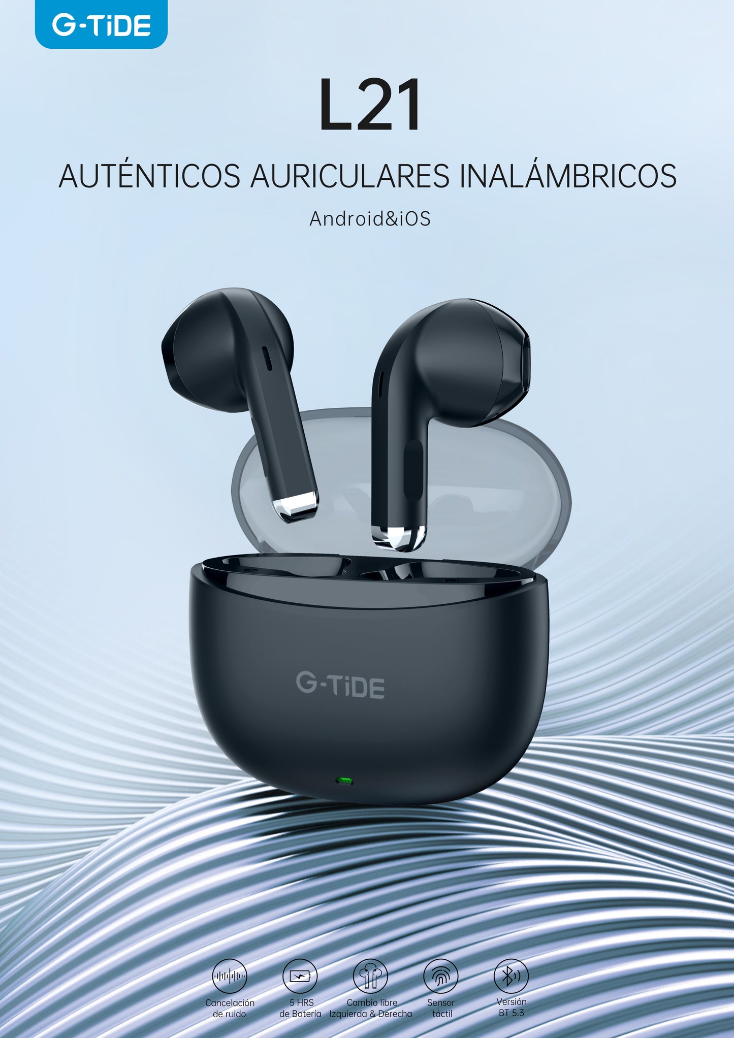 Auriculares Inalámbricos G-TIDE L21
