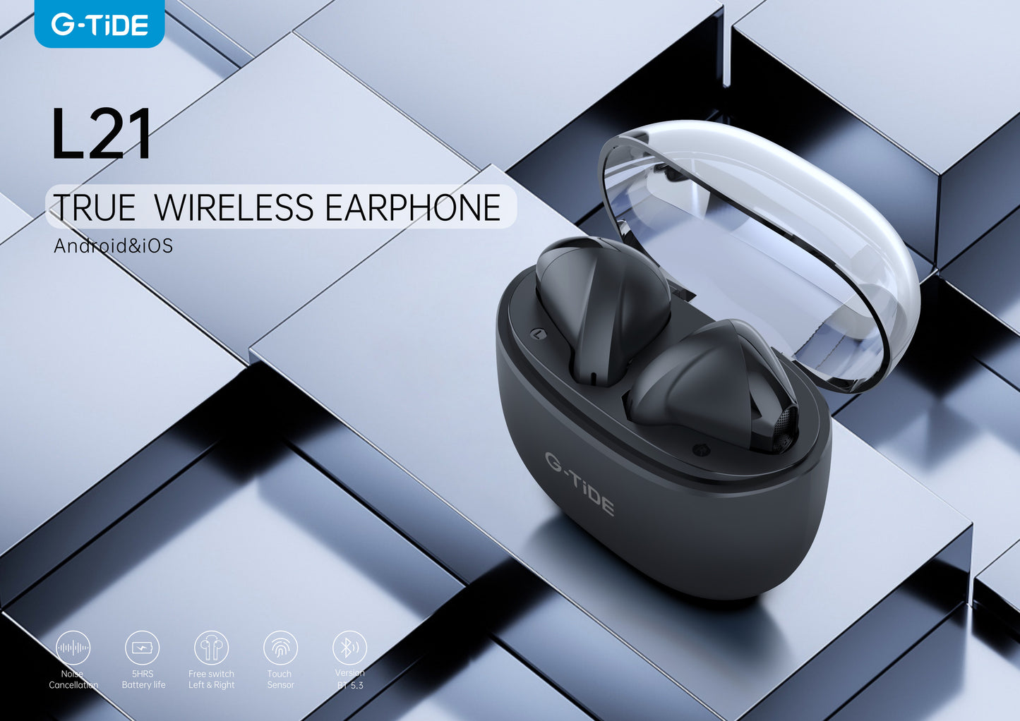 Auriculares Inalámbricos G-TIDE L21
