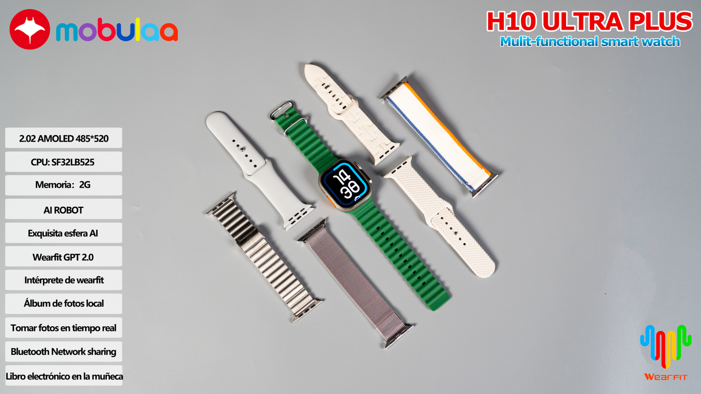 Reloj Inteligente Smartwatch Wearables H10 ULTRA PLUS