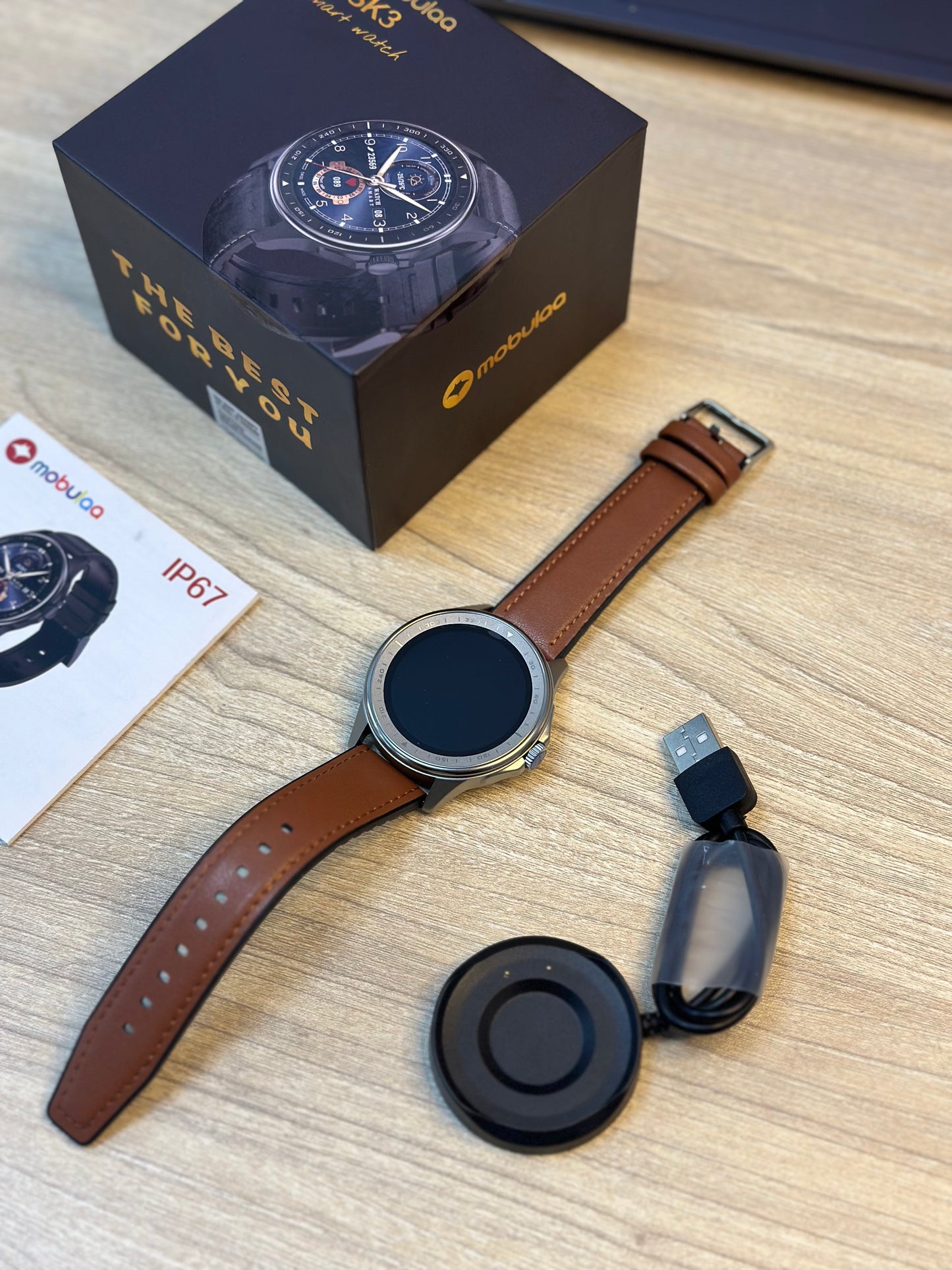 ⌚ Reloj inteligente mobulaa SK3 + Audifonos BT + 🚛 Envío GRATIS