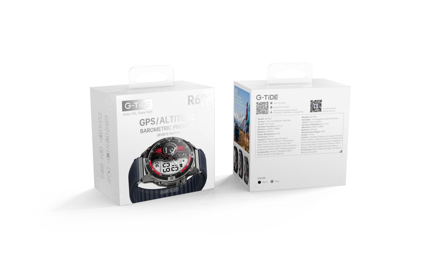 Reloj Inteligente Smartwatch Wearables R6 PRO