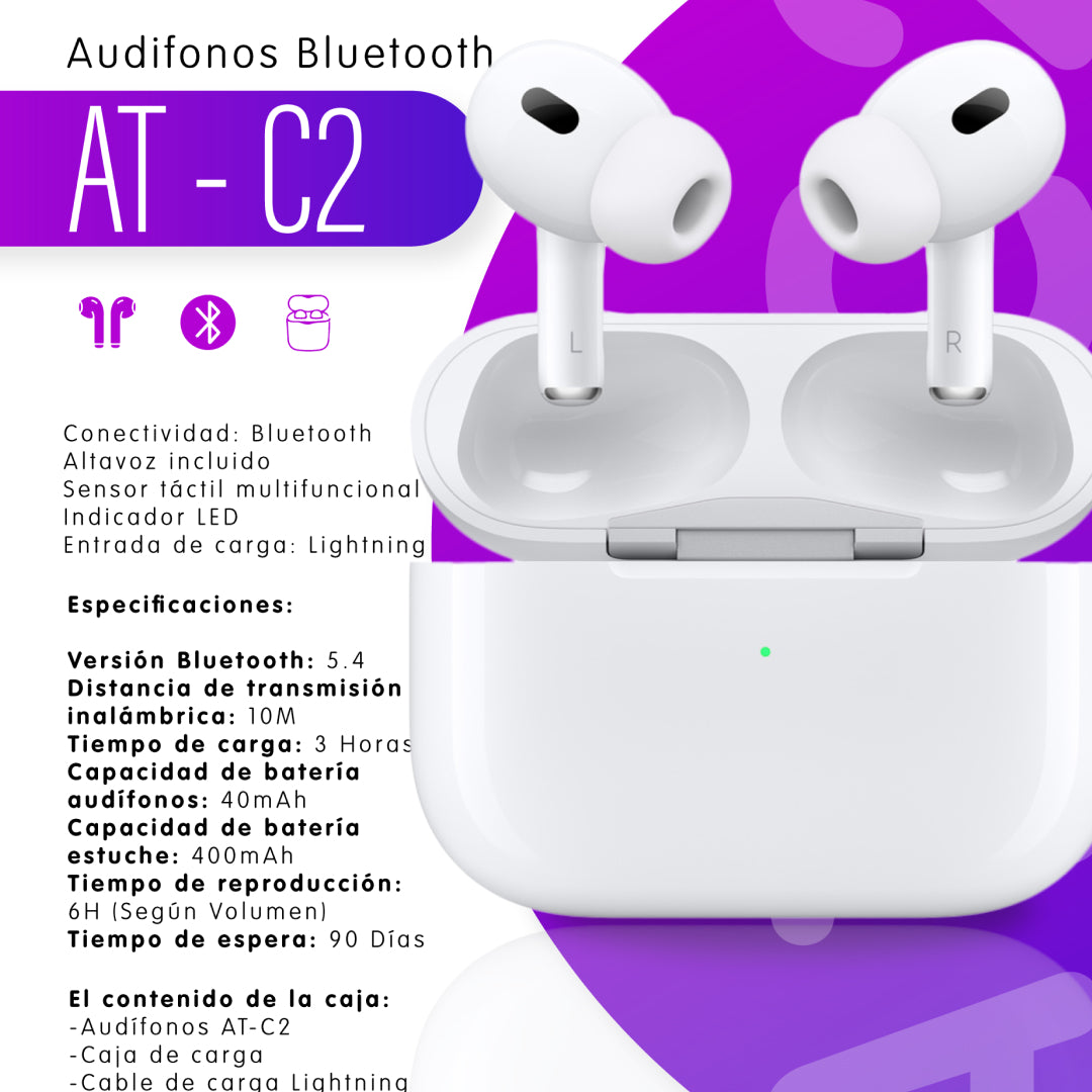 AUDIFONOS BLUETOOTH AT-C1